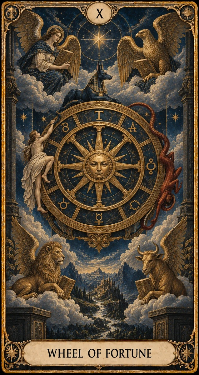 X. WHEEL OF FORTUNE