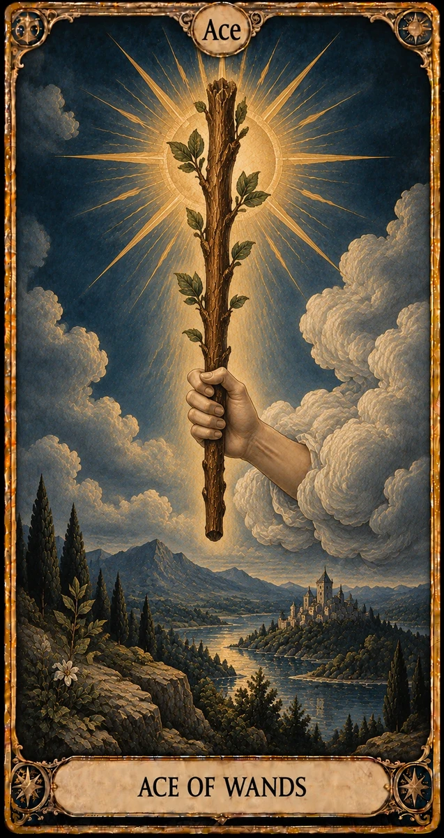 ACE of WANDS