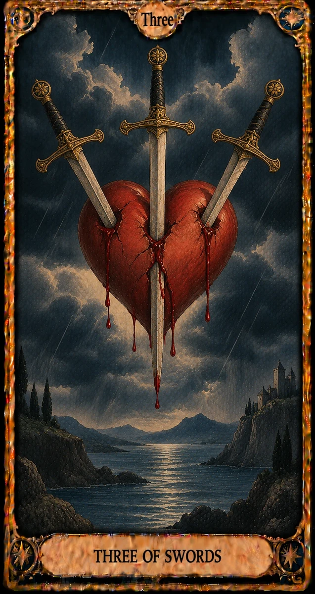 THREE OF SWORDS