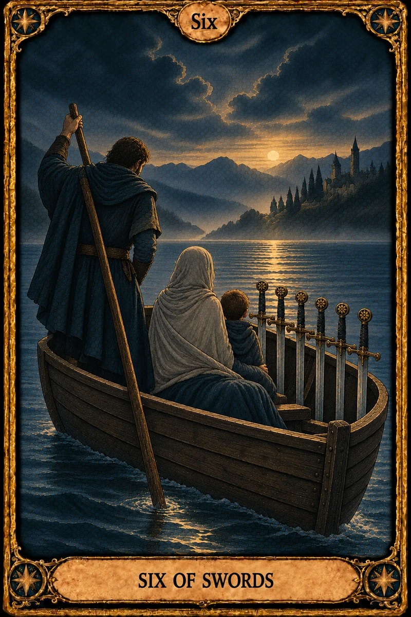 SIX OF SWORDS