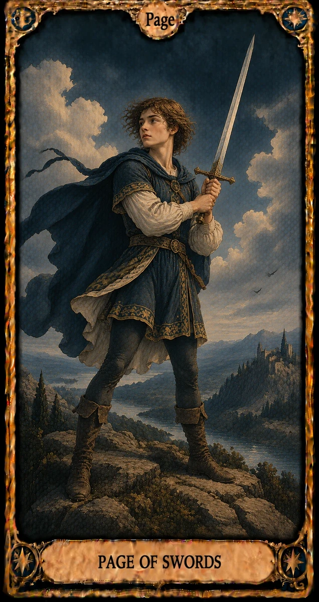 PAGE OF SWORDS