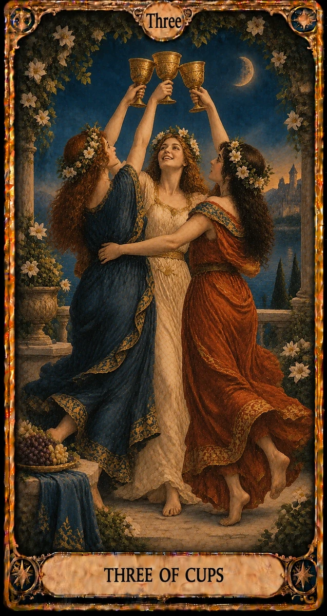 THREE OF CUPS