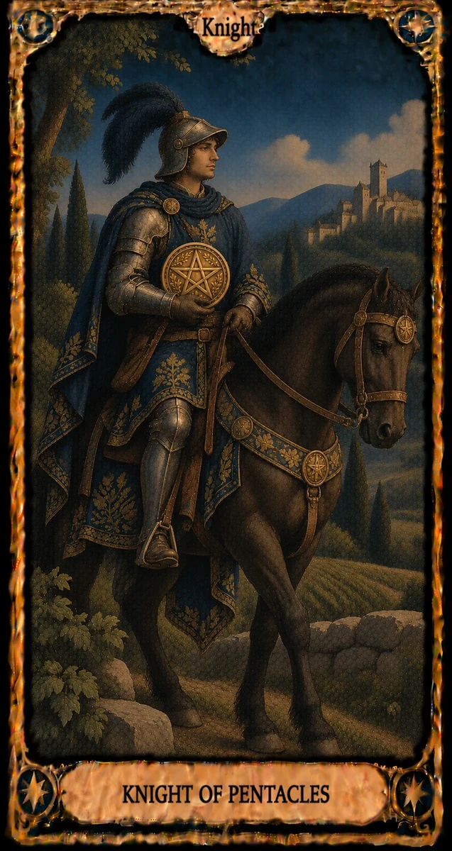KNIGHT OF PENTACLES